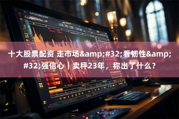 十大股票配资 走市场&#32;看韧性&#32;强信心｜卖秤23年，称出了什么？